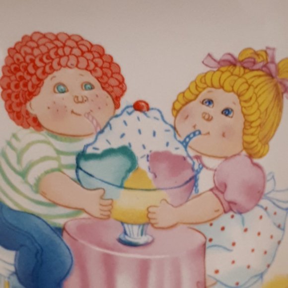 Cabbage Patch Mug 1984 Vintage Ice Cream Valentine - Picture 2 of 7